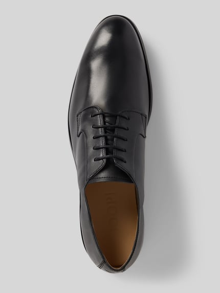 JOOP! SHOES Buty derby skórzane sznurowane model ‘pero kleitos’ Czarny 3