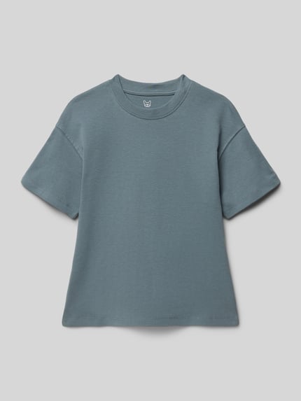 JACK & JONES T-shirt met ronde hals, model 'URBAN EDGE' Rookblauw - 1