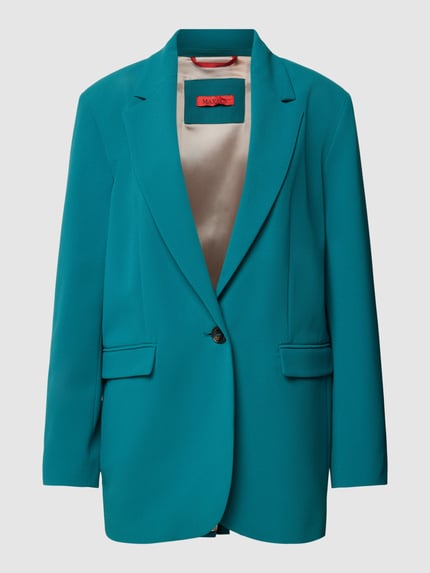 MAX&Co. Blazer mit Pattentaschen Modell 'INSEGNA' Petrol 2