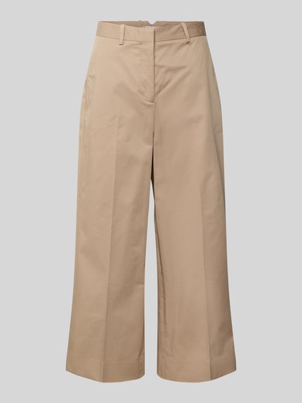 Tommy Hilfiger Weite Hose aus Baumwoll-Lyocell-Mix Beige 2
