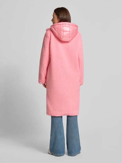 Frieda & Freddies Teddy-Mantel mit Steppeinsatz Modell 'GINE2' Pink 5