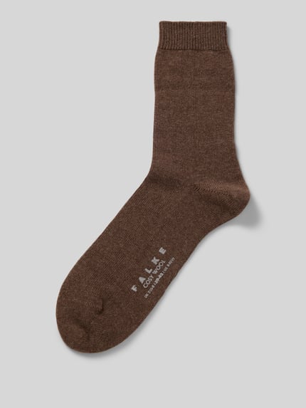 FALKE Sokken met hoogwaardige mix van wol en kasjmier, model 'COSY WOOL' Beige gemêleerd - 1