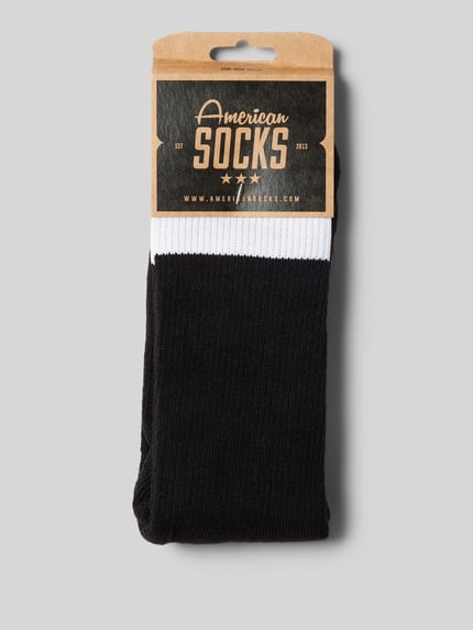 American Socks Socken mit Label-Print Black 3