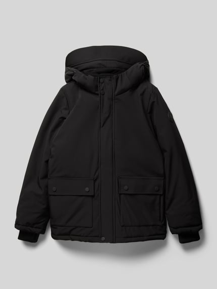 Cars Jeans Jacke mit Kapuze Modell 'TRYNNAR' Black 1