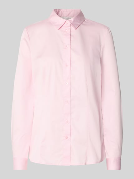 Christian Berg Woman Overhemdblouse met knoopsluiting Lichtroze - 2