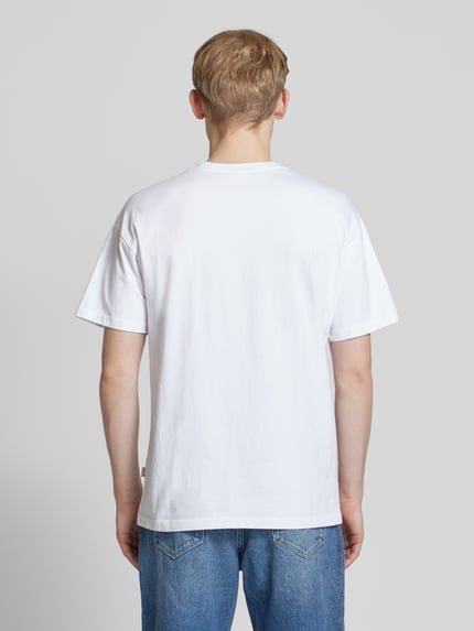 BLKVIS T-Shirt mit Motiv-Print Modell 'SOSTA' Weiss 5