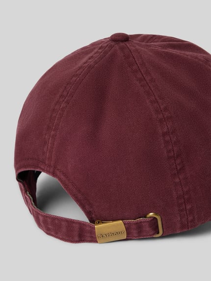 Barbour Cap aus reiner Baumwolle Modell 'CASCADE' Bordeaux 3