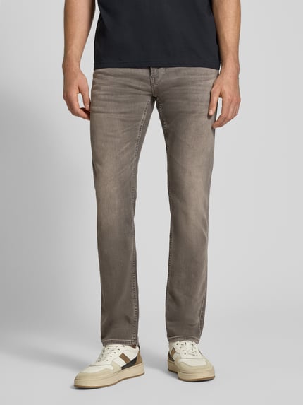 PME Legend Regular Fit Jeans mit Label-Stitching Modell 'Nightflight' Graphit 4