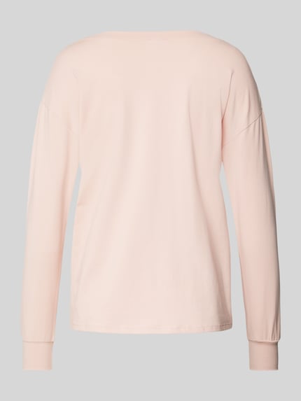SKINY Shirt met lange mouwen en labelpatch, model 'Every Night' Rosé - 3