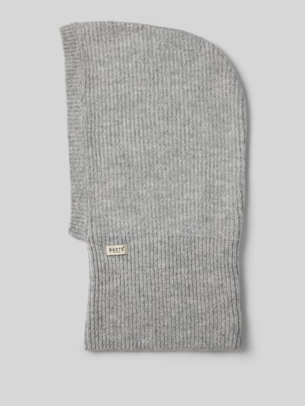 Barts Bivakmuts met logopatch, model 'Karesa' Lichtgrijs - 1