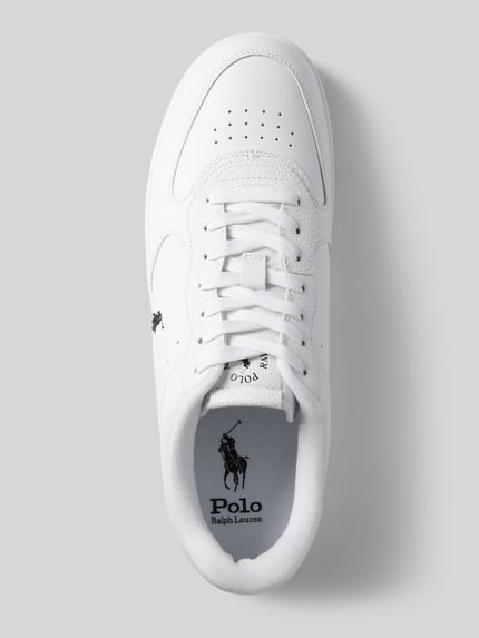 Polo Ralph Lauren Sneaker mit Logo-Stitching Modell 'MASTERS COURT' Weiss 3