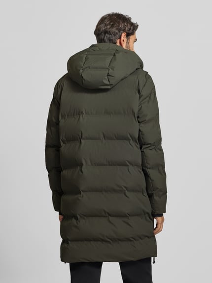 MCNEAL Steppmantel mit verdecktem Reißverschluss und Eingrifftaschen Oliv 5