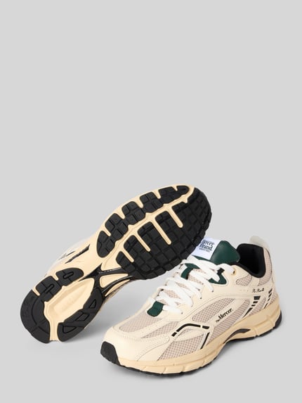 The Mercer Sneakersy z mieszanki skóry model 'Re-Run Classics' Écru 4