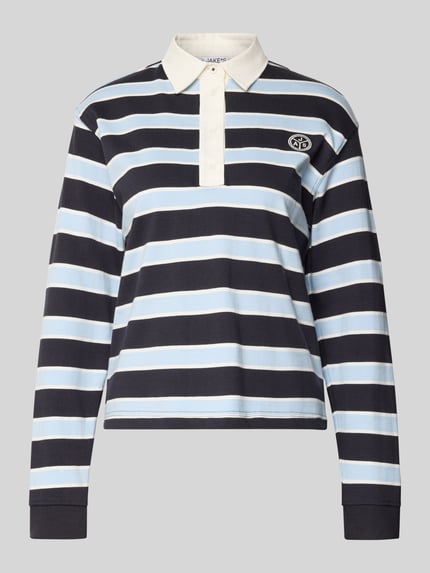 Longsleeve mit Label-Stitching Shop The Look MANNEQUINE