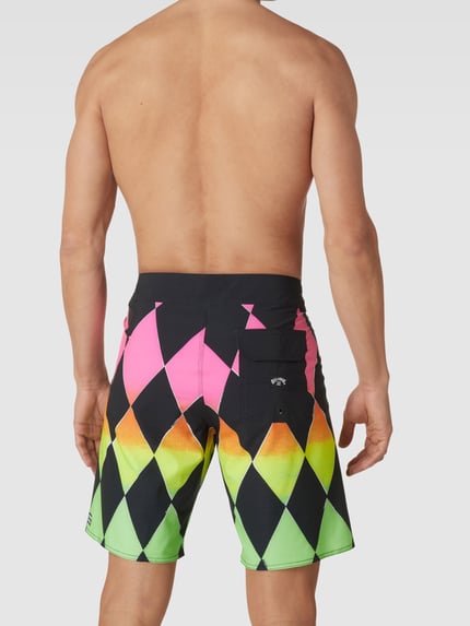 Billabong Zwembroek met all-over motief, model 'SUNDAYS AIRLITE' Zwart - 4