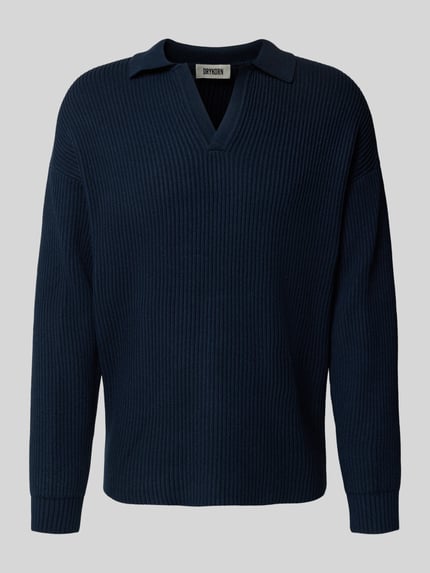 DRYKORN Gebreide pullover met polokraag Blauw - 2