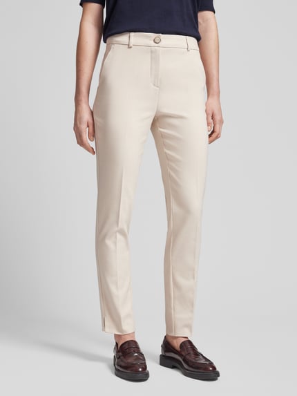 COMMA Chino mit französischen Eingrifftaschen Sand 4