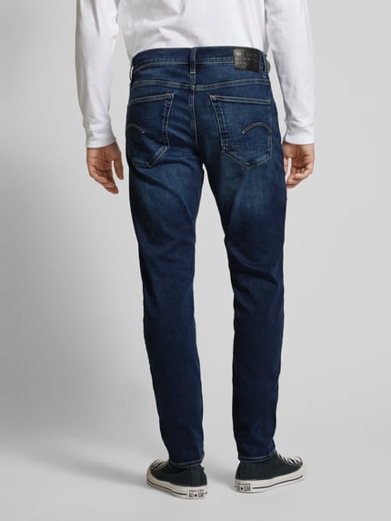 G-Star RAW Jeansy o kroju slim fit z 5 kieszeniami Ciemnoniebieski 5