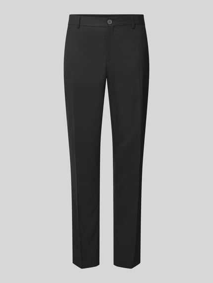 Slim Fit Anzughose mit Woll-Anteil Modell 'NEIL' Shop The Look MANNEQUINE