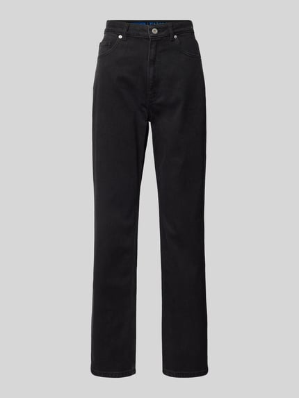HUGO Blue Straight leg jeans in 5-pocketmodel, model 'Elyah' Zwart - 2
