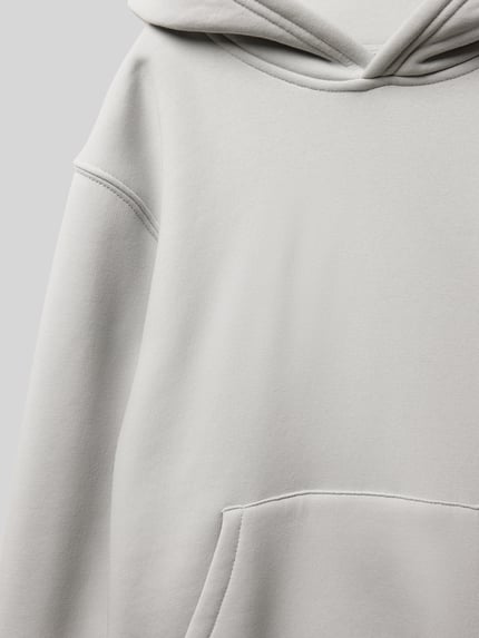 Cars Jeans Hoodie mit Label-Detail Modell 'ORLA' Stein 2