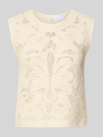 Pullunder mit Rundhalsausschnitt Shop The Look MANNEQUINE