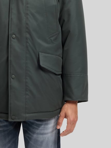 BOSS Orange Regular Fit Parka mit Kapuze Modell 'Osiass1' Oliv 6