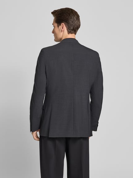 BOSS Slim Fit Anzugsakko aus Schurwoll-Mix Modell 'HARVEY' Anthrazit 5