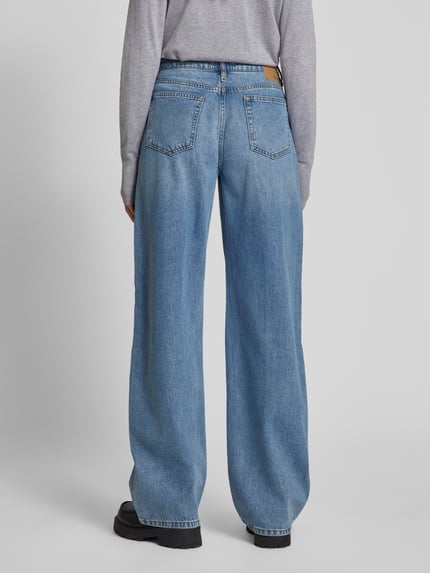 DRYKORN Straight leg jeans in 5-pocketmodel, model 'MEDLEY' Lichtblauw - 5