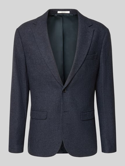 Slim Fit Sakko mit Woll-Anteil Modell 'SLIM-REED WOOL' Shop The Look MANNEQUINE