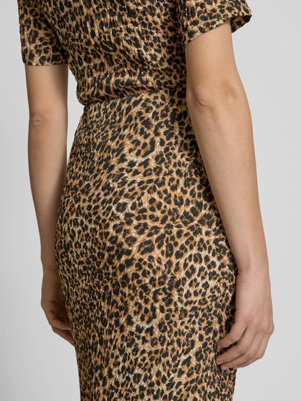 Nanushka Midirok met elastische band Lichtbruin - 3