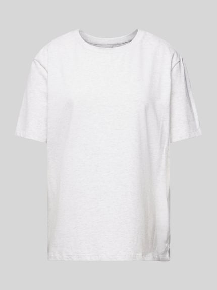 SCHIESSER T-Shirt mit Rundhalsausschnitt Hellgrau 1