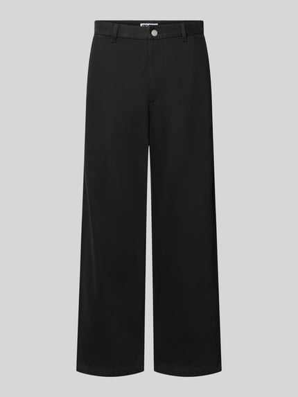 Barrel-Fit-Hose aus Baumwollstoff mit French Pockets Shop The Look MANNEQUINE