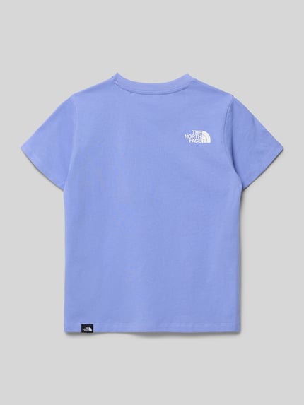 The North Face Regular Fit T-Shirt mit Logo-Print Bleu 3