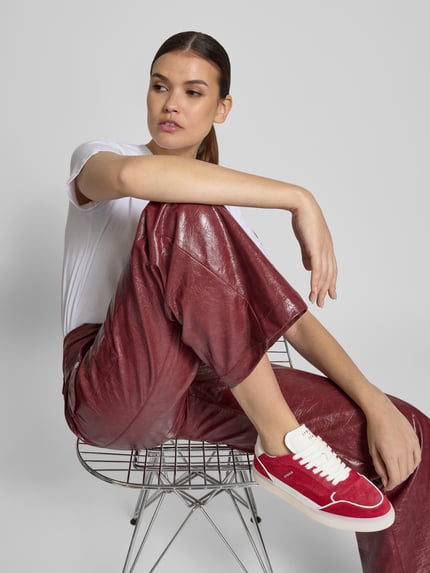 Copenhagen Sneakersy z nadrukiem z logo Czerwony 1