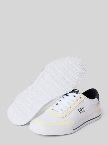 JACK & JONES Sneaker mit Label-Detail Modell 'ROB' Weiss 4