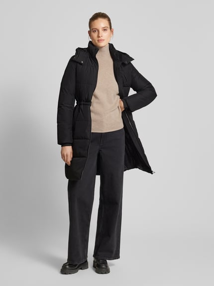 Jake*s Collection Steppmantel mit Zweiwege-Reißverschluss Black 1