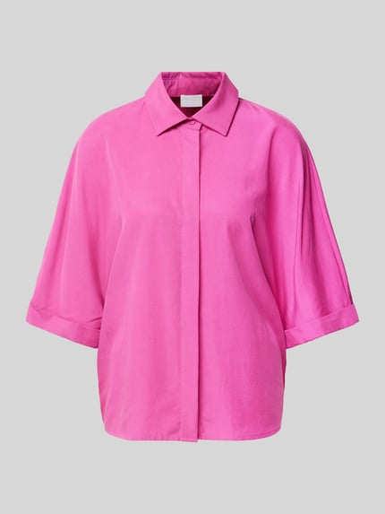 Jake*s Collection Blouse met 3/4-mouwen Felroze - 2