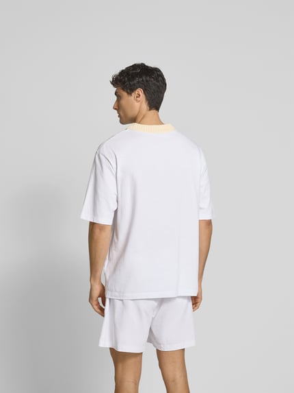 Dsquared2 Loose fit t-shirt met tunnelkoord Wit - 5
