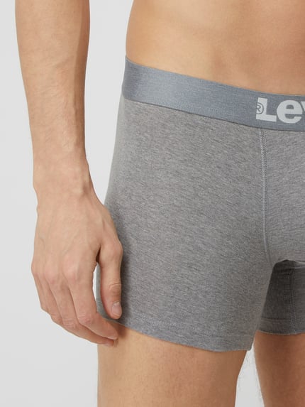 Levi's® Trunks mit Stretch-Anteil im 2er-Pack Mittelgrau 5