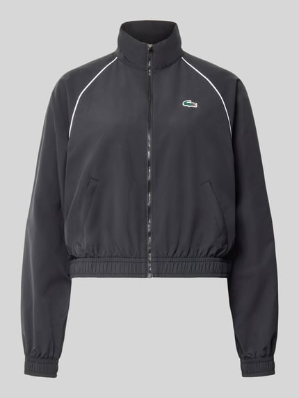 Relaxed Fit Trainingsjacke mit Logo-Patch Shop The Look MANNEQUINE