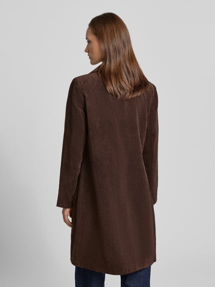 ONLY Regular Fit Mantel mit Reverskragen Modell 'ASTRID' Schoko 5
