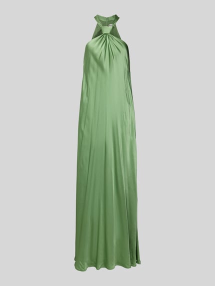 Essentiel Antwerp Neckholder-Maxikleid mit Knotendetail Modell 'Huppsala' Mint 2