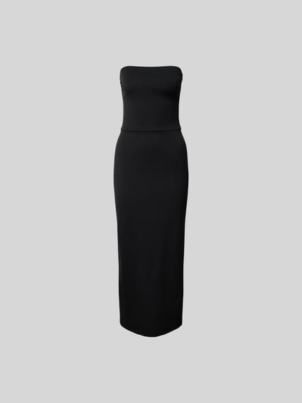 Staud Midi-jurk met naadritssluiting Zwart - 2