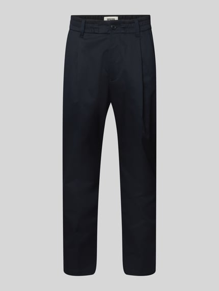 DRYKORN Stoffhose mit Bundfalten Modell 'chasy' Dunkelblau 2