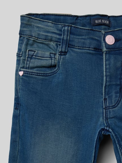 Blue Seven Regular Fit Jeans im 5-Pocket-Design Blau 2