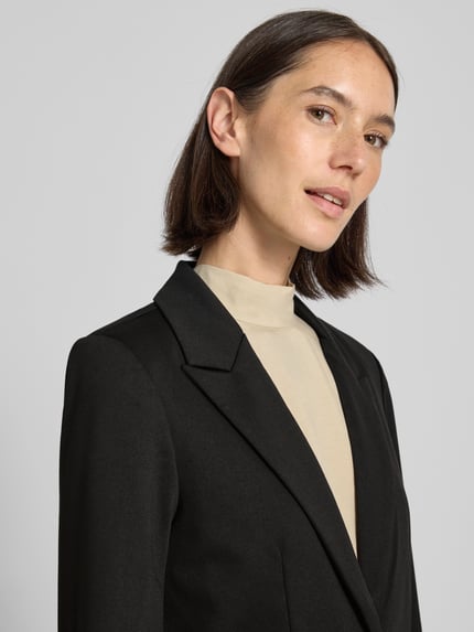 b.young Blazer mit Knopfverschluss Modell 'Rizetta' Black 3