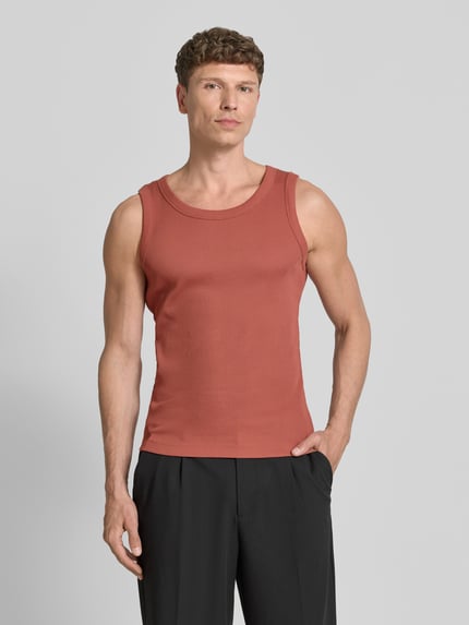 DRYKORN Tanktop in Ripp-Optik Modell 'Nathan' Orange 4