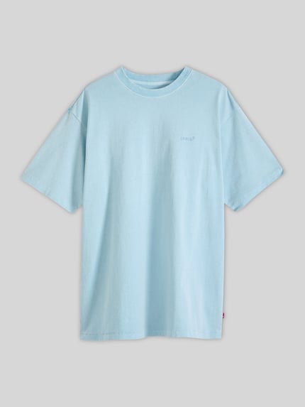 Levi's® Regular Fit T-Shirt mit Logo-Stitching Hellblau 2