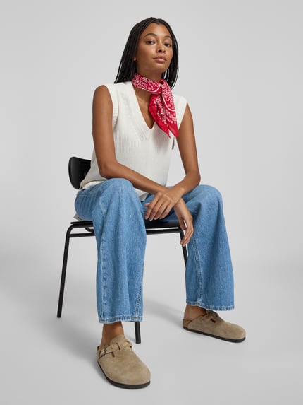 JJXX Jeans met 5-pocketmodel, model 'ROME' Jeansblauw - 3